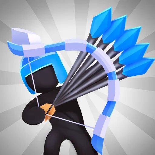 Game icon for Merge Archers: Bow and Arrow by CASUAL AZUR GAMES